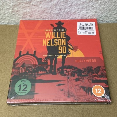 Willie Nelson 90 - Live At The Hollywood Bowl Long Story Short CD Bluray - NEU