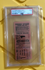 1931 WORLD SERIES Game 1 Ticket, PSA, A's Cardinals, Displays Beautifully, READ!