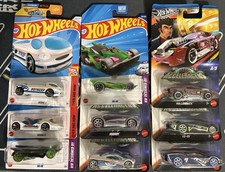 Hot Wheels Acceleracers Modern Collector Set Of 9: Mainline  Silver Ser. SEALED