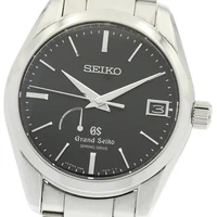 SEIKO WATCH SBGA085/9R65-0BH0 GRAND SEIKO POWER RESERVE SPRING DRIVE BLACK MEN'S
