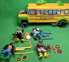 1992 TMNT Rock N Roll Muta Bus Teenage Mutant Ninja Turtles Mutations