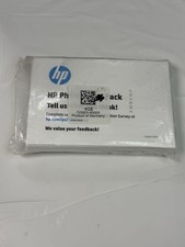 HP Advanced 4" x 6" Photo Paper CG925-60003 Glossy Package Has A Slit New Items