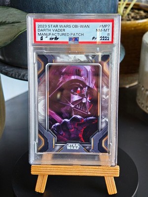 topps Star Wars Obi-Wan 2023 Darth Vader Manufactured Patch MP7 PSA 8