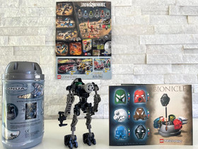 Bionicle Toa Mata Set of 6: 8531 - 8536 w/Canisters, Manuals & Posters.Complete.