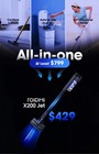 Roidmi X200 Stick Vacuum Cleaner with charging and self empty station — photo 3