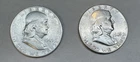 Lot # 1151 - Franklin Half Dollar - 1949-S and 1949-P  1.00 Face - Unknown Grade