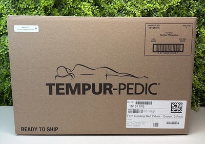 Tempur-Pedic TEMPUR-Cloud  Adjustable + Cooling Pillow, Queen - 2-Pack
