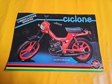 Garelli Ciclone Vintage Depliant In Lingua Italiana 