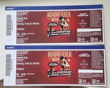 2 Konzertkarten " Roadrunner Kaitlin Butts,   12. Mai Hamburg,  Gesamtpreis 50 €