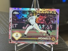 2024 Topps Chrome NPB Japan #150 Livan Moinelo Cherry Blossom Refractor /15