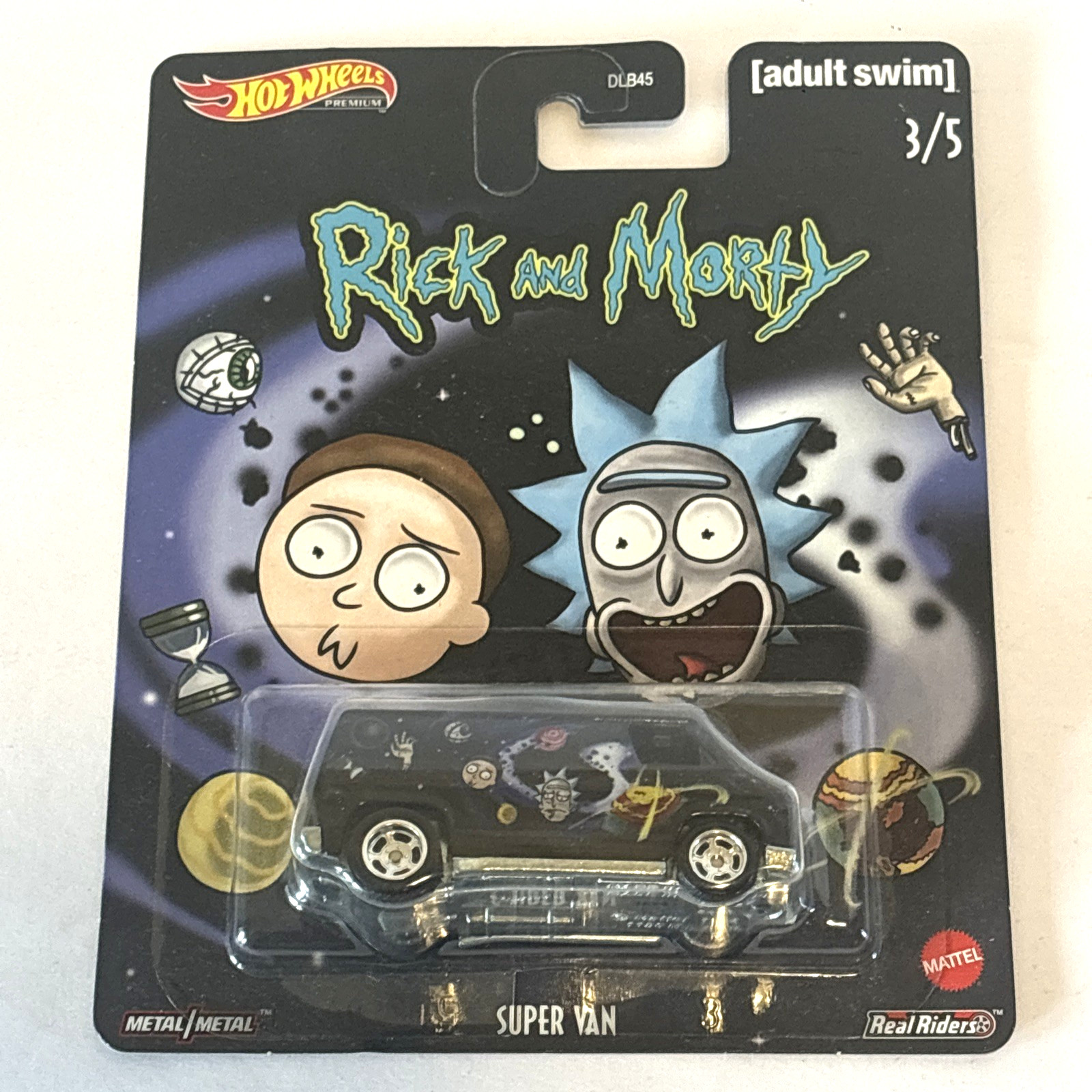 Hot Wheels Premium Super Van Rick and Morty  Pop Culture (2020) 3/5 Adult Swim