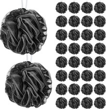 100 Pcs Loofahs Bulk Bath Sponge Shower Luffas Exfoliating Body Scrubber Pack...