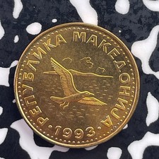 1993 Macedonia 50 Deni Lot#C5903 High Grade! Beautiful!