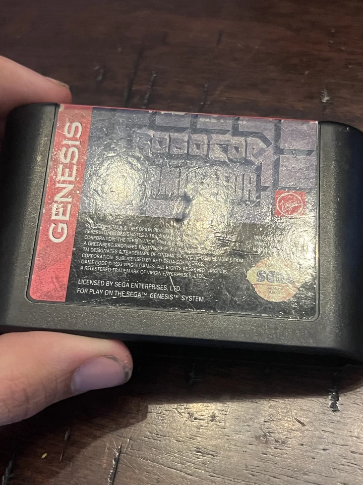 Robocop vs The Terminator (Sega Genesis, 1994) CART ONLY - Image 2 of 4