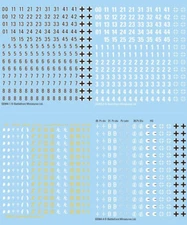 German Heer Panzer Decals German Late War Flames of War NEW