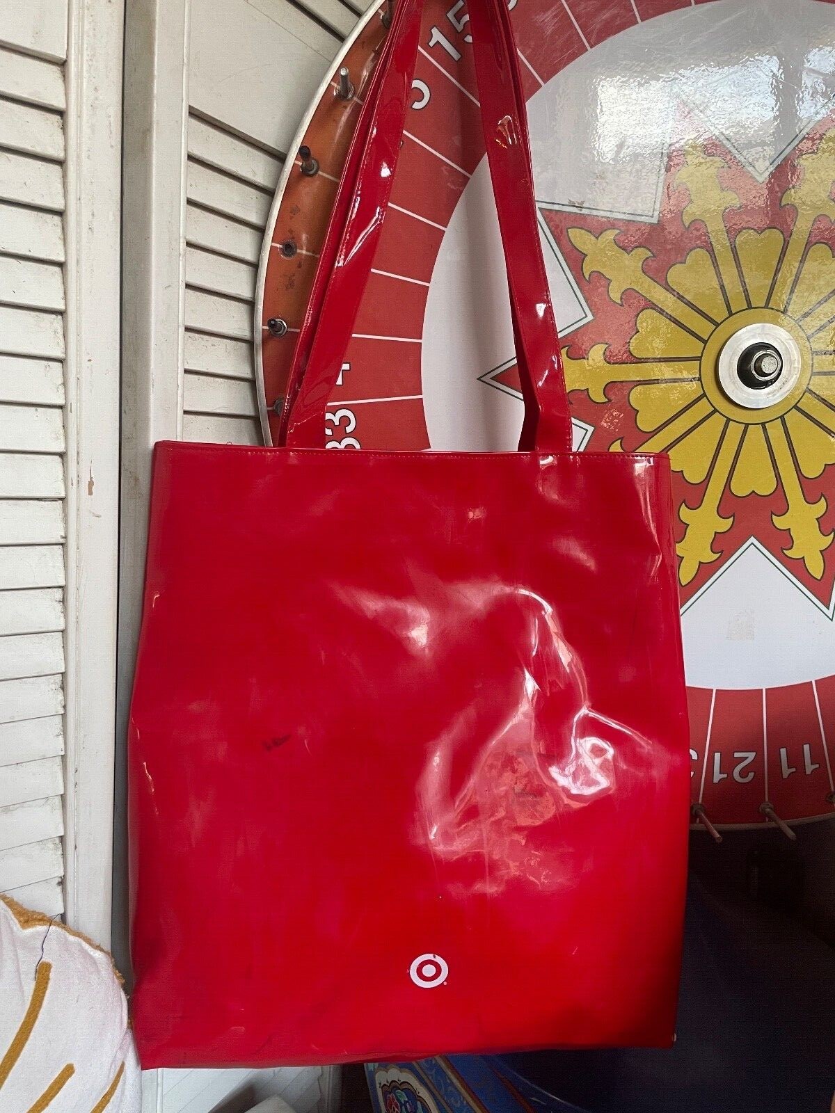 Vintage Large Target Bullseye Shopping Bag Rare 16X16 | eBay