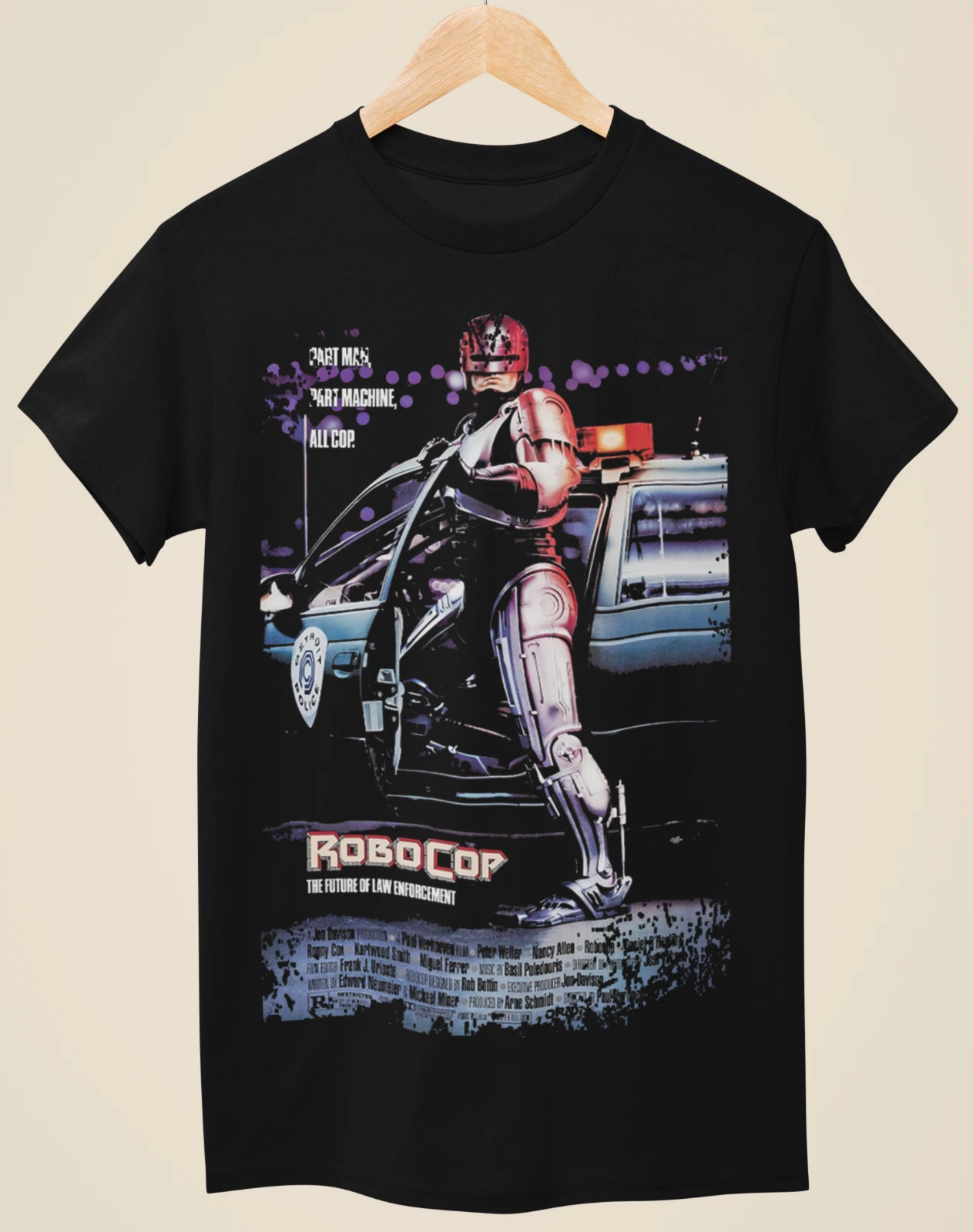 Robocop - Movie Poster Inspired Unisex Black T-Shirt
Opens in a new window or tab