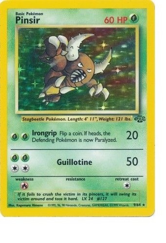 Rare Holo (shiny) Jungle Pokemon cards All 16 Out of Print! - Picture 10 of 17