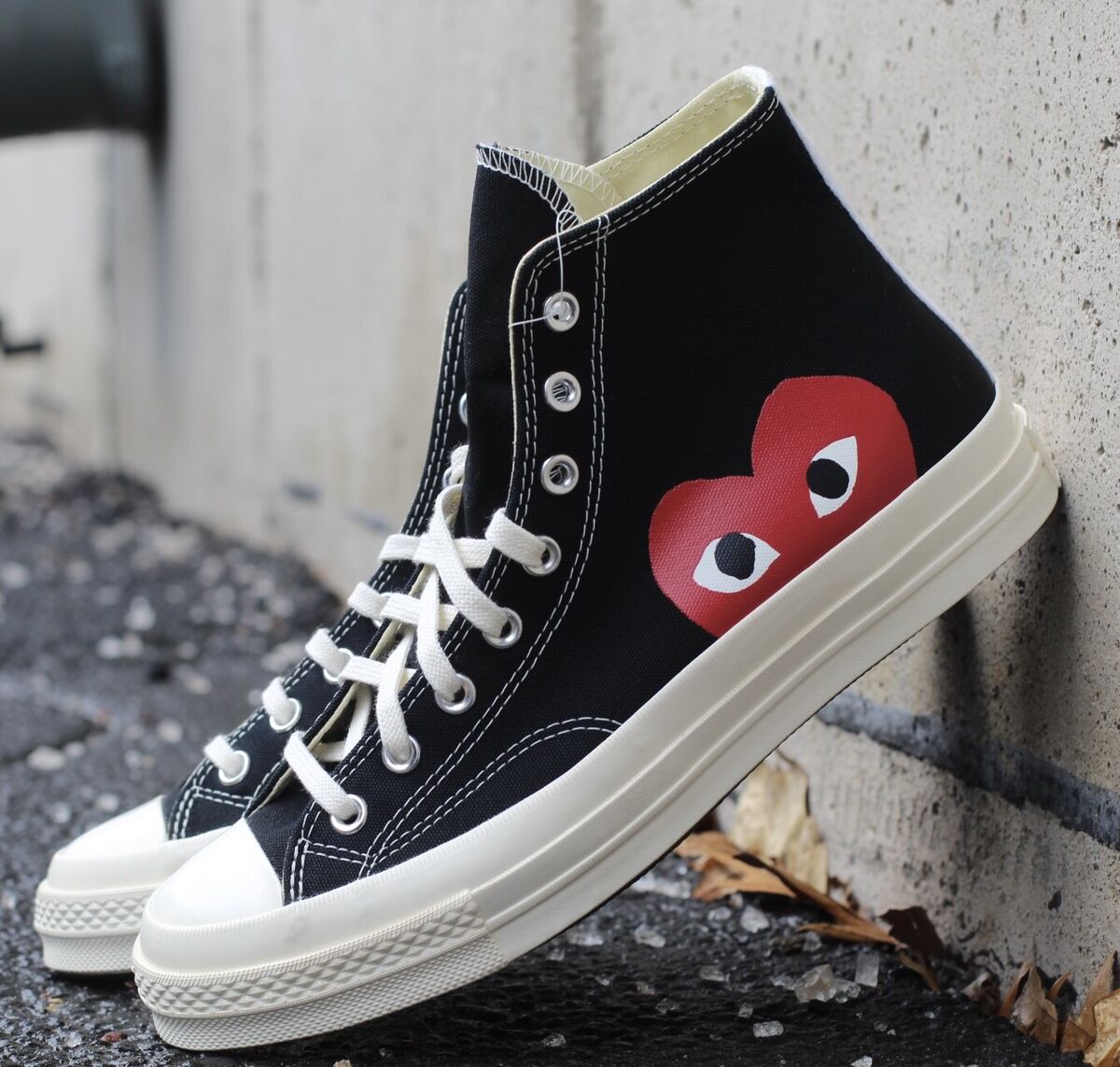 Luske skål Atomisk Converse Chuck Taylor All-Star 70 Hi Comme des Garcons Black Play 150204C  New | eBay