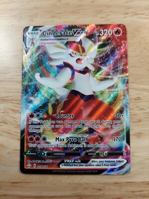 Cinderace Vmax 019/072 Shining Fates - NM Ultra Rare Full Art Pokemon Card | eBay Cinderace Vmax 019/072 Shining Fates - NM Ultra Rare Full Art Pokemon Card | eBay