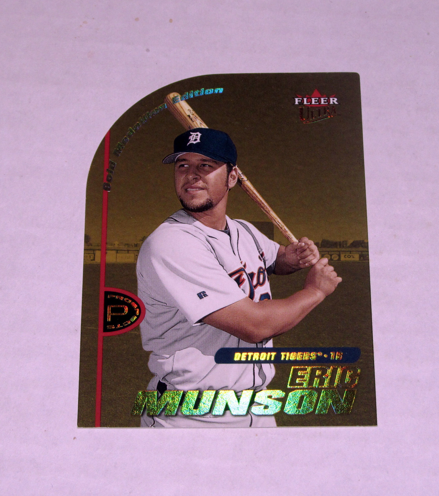 2001 Ultra Gold Medallion 259 Eric Munson  Tigers $.99 Shipping!