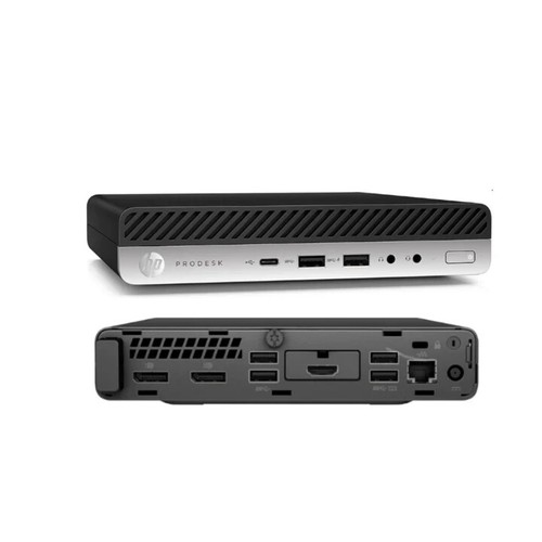 HP ProDesk 600 G5 Mini Intel Core I7-9700T 16GB 512GB SSD Windows 11 Pro - Afbeelding 2 van 4