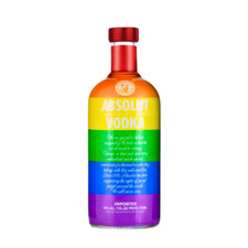 Absolut Vodka 0,7L Colors 2 Limited Edition 2015 Pride Sammler Wodka LGBTQ Gay