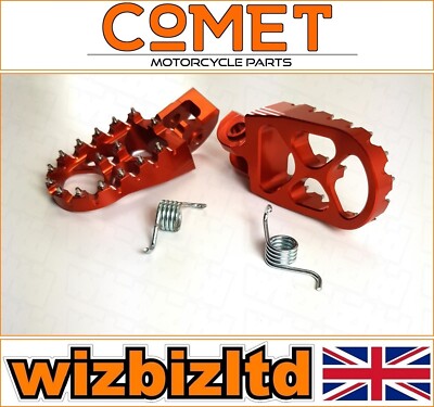 ビーＭ KTM SX-F125 2016-2018 [JustMX Orange Anodised Motocross MX Studded