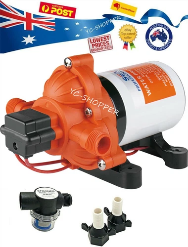 11.3L/M Seaflo RV 12V Water Pump for Caravan Motorhome Camper Trailer Boat - Picture 2 of 6