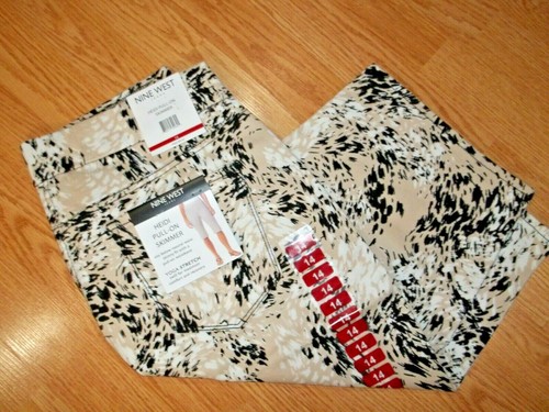 NINE WEST HEIDI PULL ON SKIMMER JEANS 