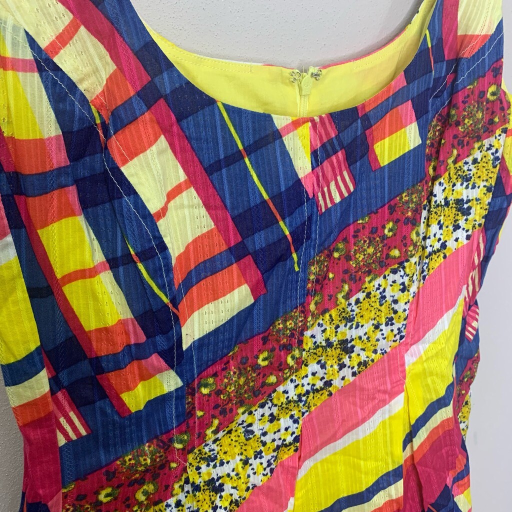 Nine West Size 8 Patchwork Design Multicolor Slee… - image 2