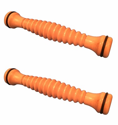 Wood Foot Roller x2 - Wooden Foot Massager for Plantar Fasciitis Relief