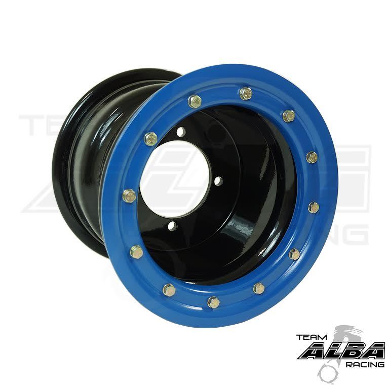 TRX 350EX 250EX Rear Wheels Beadlock 10x8 3+5 4/110 Alba Racing BL ...