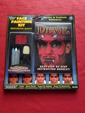 Halloween Devil Horror Face Painting Kit