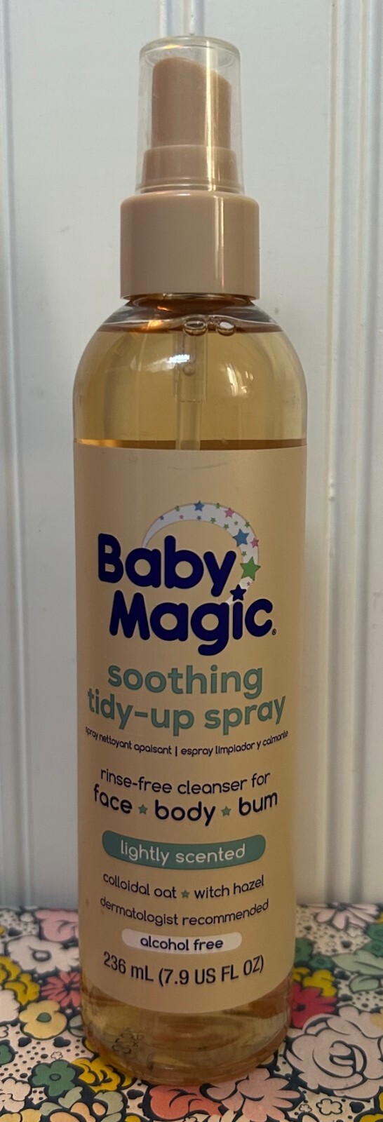 BABY MAGIC SOOTHING TIDY-UP SPRAY 7.9oz SPRAY RARE!
