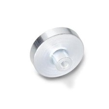 Haftmagnet GN 50.2, Scheibenform, mit Gewindebuchse