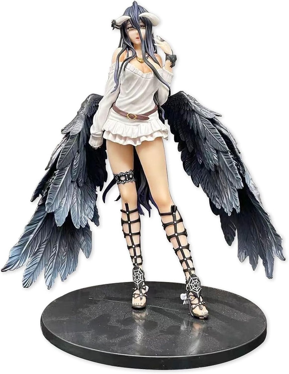 OVERLORD フィギュア 3点セット Japanese Anime Figure Overlord III Albedo Wedding Dress Flower