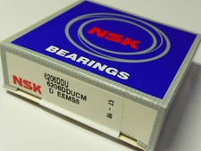 ** NSK - Rillenkugellager 6206-DDUCM (-2RS) ..... 30x62x16mm ..... ** NEU **