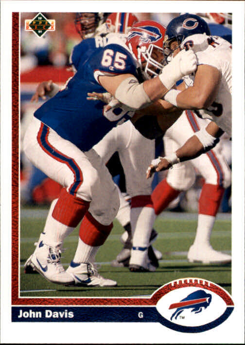 1991 Upper Deck #570 John Davis RC - NM