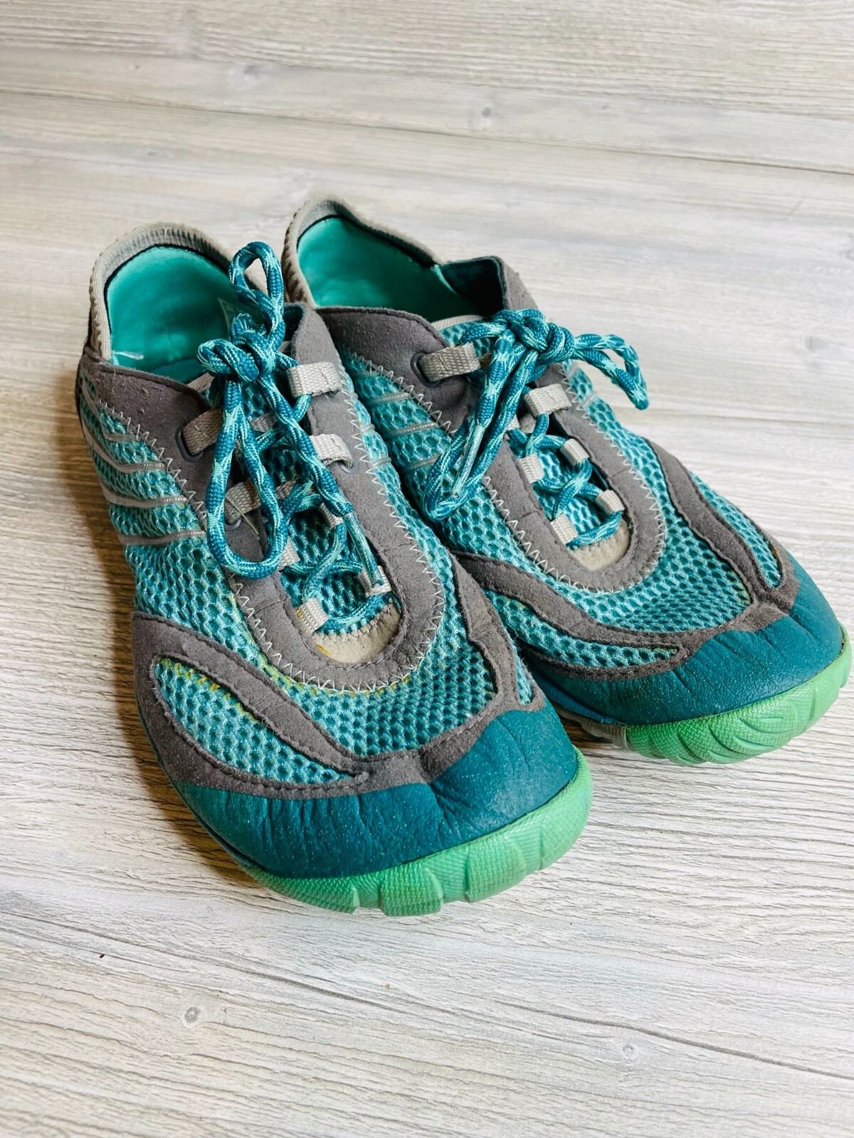 Merrell Barefoot Shoes Pace Glove Crystal Teal Athlet… Gem