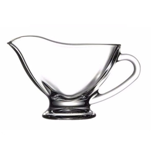 Pasabahce Glass Gravy Boat Kitchen Dining With Handle - Picture 2 of 2