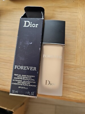 Original Dior Forever 0W WARM 24hrs Wear High Perfection 30ml