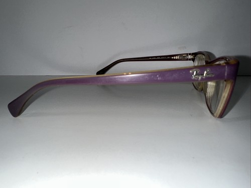 Authentic RAY-BAN FRAMES-ONLY - Women’s RB5298-5390 Purple/Transparent 53-17-135 - Picture 3 of 6