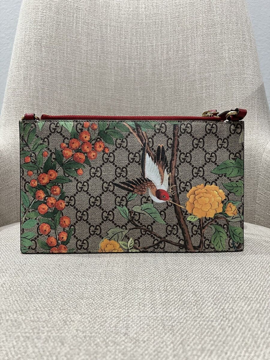 GUCCI BENGAL TIGER AND BIRD DOUBLE ZIP CROSSBODY BAG | eBay GUCCI BENGAL TIGER AND BIRD DOUBLE ZIP CROSSBODY BAG | eBay