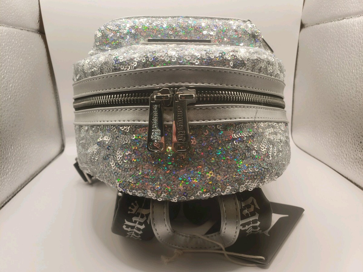 Loungefly 25 Years Anniversary Mini Bag Backpack Silver  display picture 1