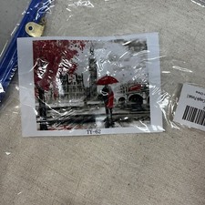 Painting By Numbers Couple In The Rain Portrait Design No Paint Included