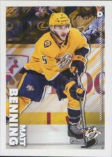 2022-23 Topps NHL Sticker Collection #288 Matt Benning Nashville Predators