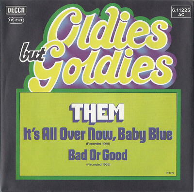 7'' THEM - It´s All Over Now Baby Blue [Oldies but Goldies][Ungespielt - MINT]