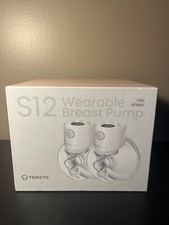 Tsrete S12 Double Wearable Breast Pump 21/24mm For Breastfeeding, OPEN BOX