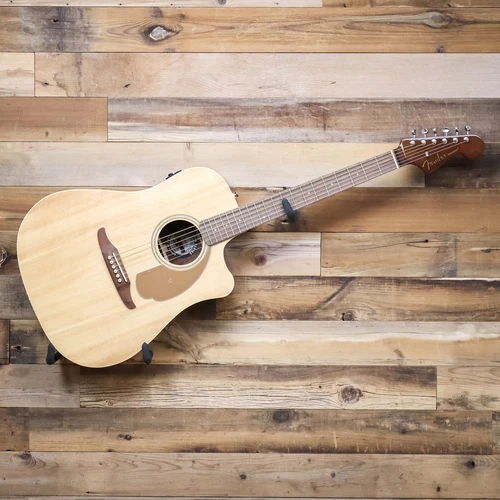 Fender Redondo Player Acoustic-Electric Guitar, Natural U257879
